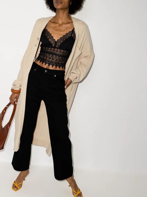 Charo Ruiz Ibiza Dana lace bralette - Black