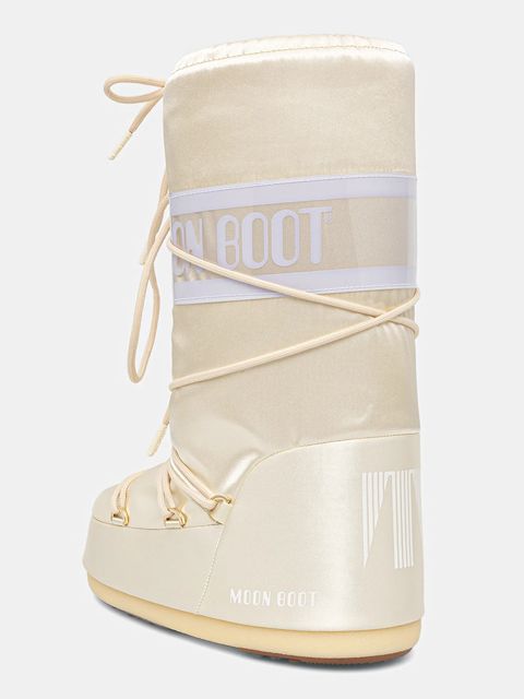 Moon Boot śniegowce MB ICON PEARLY kolor beżowy 80D1403060 L020