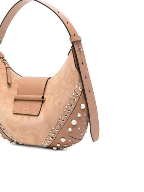 Jimmy Choo Bar studded-embellishment tote bag - Neutrals