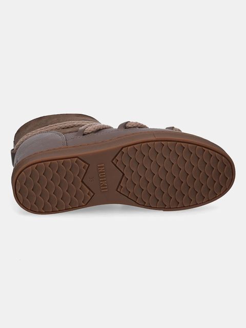 Inuikii śniegowce zamszowe Classic Wedge kolor brązowy 1001.004.0042.163