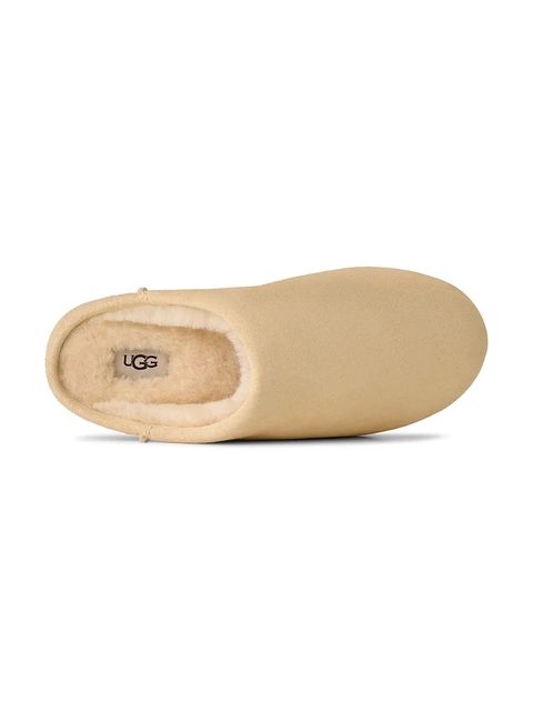 UGG kapcie zamszowe Elea Slip-On kolor beżowy 1171390.PBT