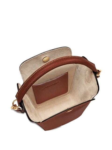 Longchamp mini Épure Pop Corn bucket bag - Brown - zdjęcie produktu nr 2