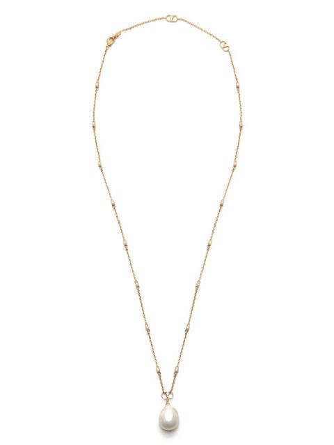 Valentino Garavani VLogo Signature necklace - Gold