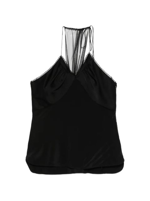 Victoria Beckham gathered halterneck top - Black - zdjęcie produktu nr 1