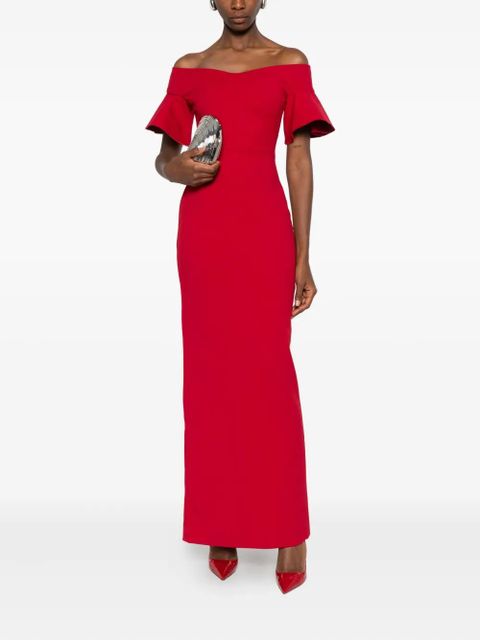 Solace London Cielo maxi dress - Red - zdjęcie produktu nr 2