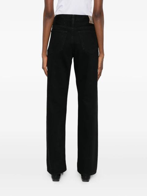 TOTEME straight-leg jeans - Black