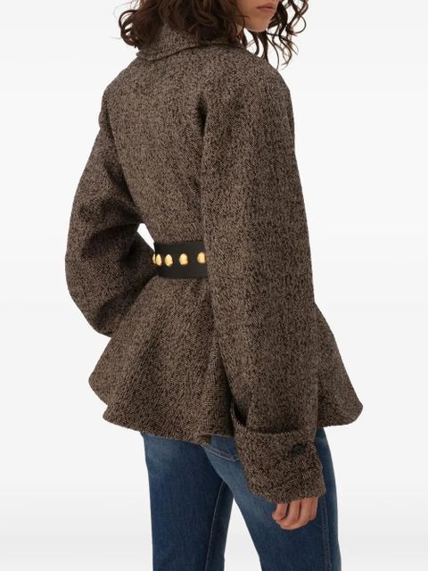 Chloé herringbone jacket - Neutrals