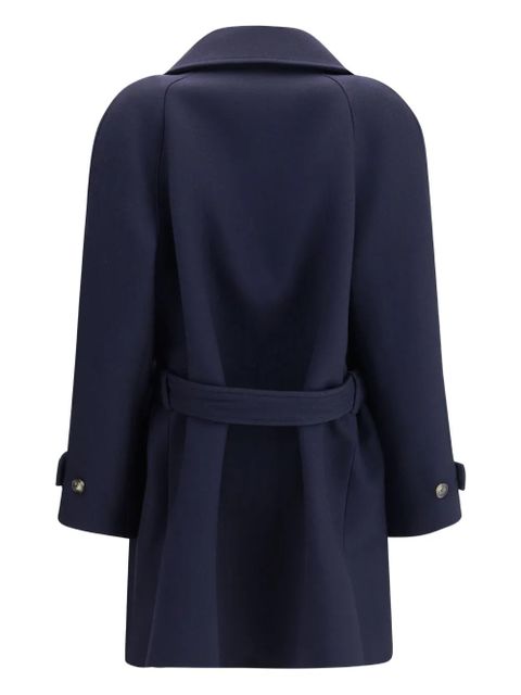 LOEWE button belt double breasted peacoat - Blue - zdjęcie produktu nr 2