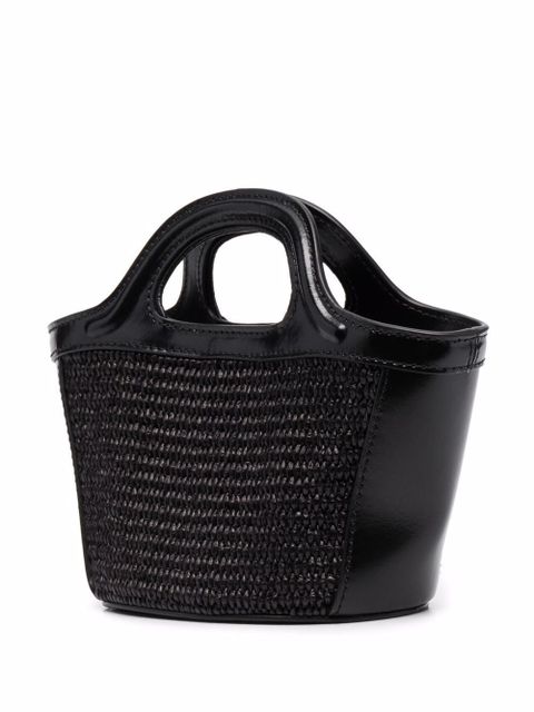 Marni micro Tropicalia tote bag - Black