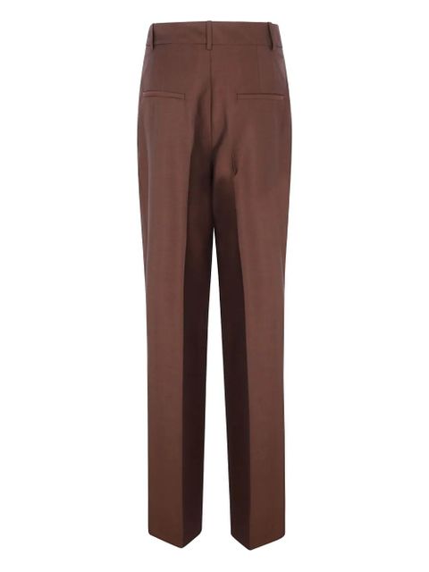 Róhe pleated-details trousers - Brown - zdjęcie produktu nr 2