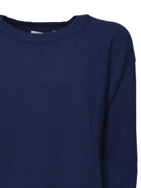 SOLOTRE raglan-sleeve sweater - Blue