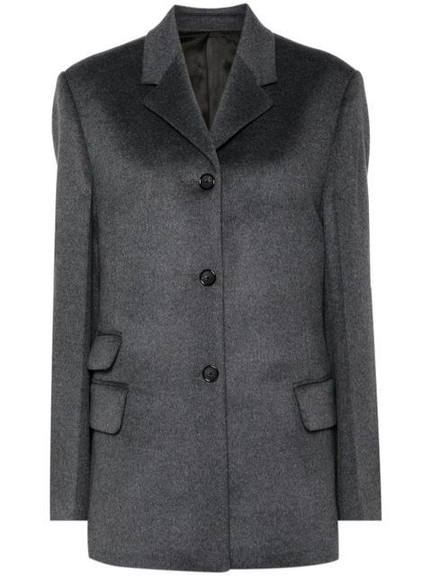 TOTEME Straight single-breasted blazer - Grey - zdjęcie produktu nr 1