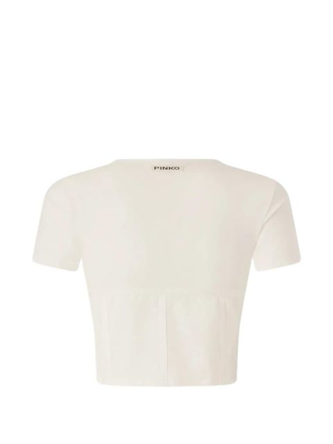 PINKO panelled T-shirt - Neutrals - zdjęcie produktu nr 2