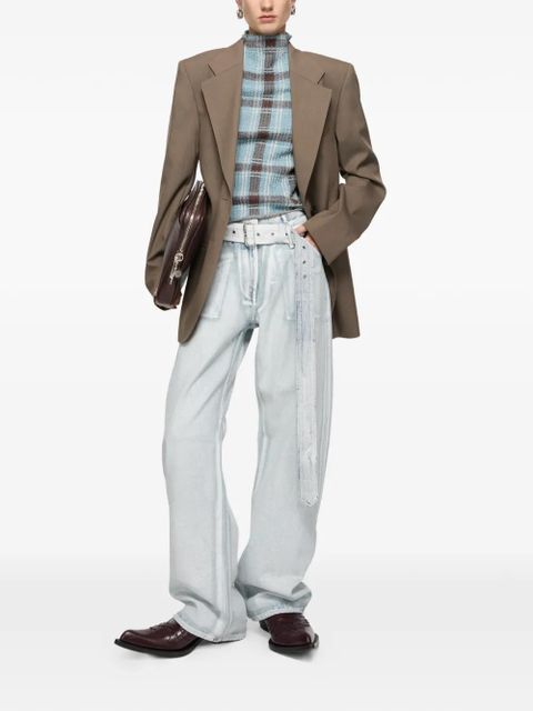 Acne Studios belted jeans - Blue - zdjęcie produktu nr 2