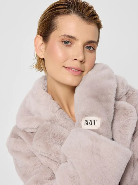 Bizuu rękawiczki ROKKA damskie kolor beżowy ROKKA BEŻOWY