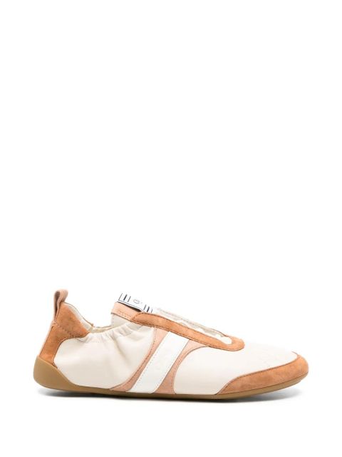 Chloé Kick logo-engraved sneakers - Neutrals - zdjęcie produktu nr 1