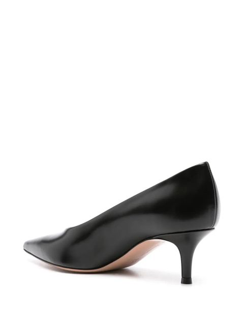 Gianvito Rossi 55mm Robbie leather pumps - Black
