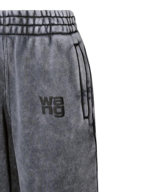Alexander Wang logo-embroidered track pants - Grey - zdjęcie produktu nr 2