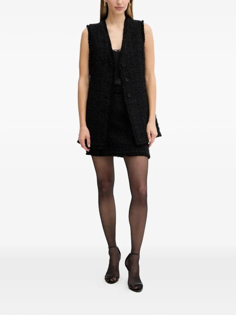 TWINSET lace V-neck top - Black - zdjęcie produktu nr 2