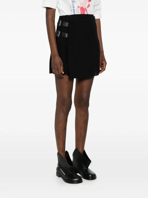 Vivienne Westwood Kilt buckle pleated mini skirt - Black