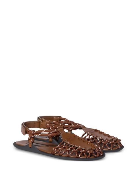 Miu Miu caged sandals - Brown - zdjęcie produktu nr 1