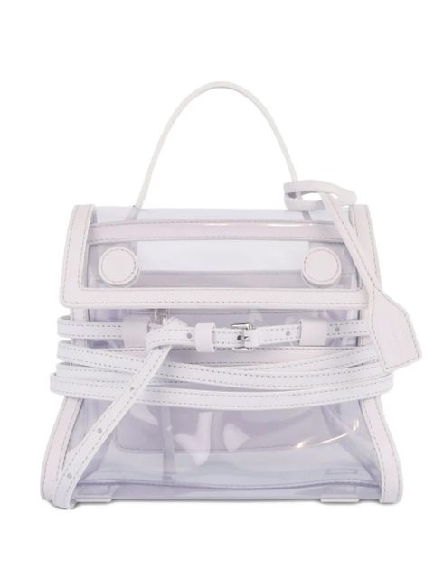 Moschino Tie Me tote bag - White - zdjęcie produktu nr 1