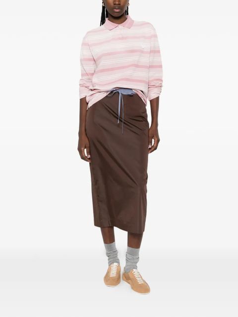 Prada striped long-sleeve top - Pink - zdjęcie produktu nr 2