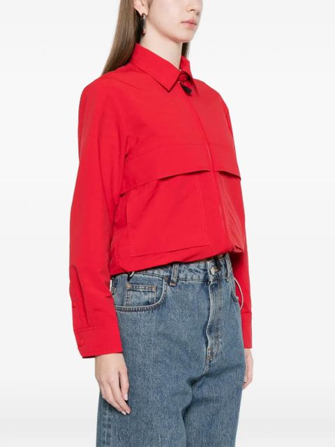 Moncler Grenoble patch pocket jacket - Red