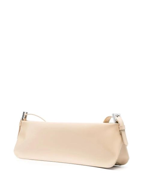 BY FAR leather shoulder bag - Neutrals