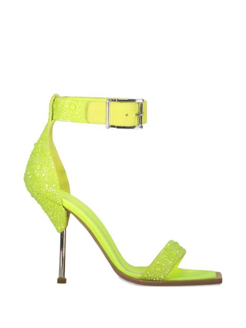 Alexander McQueen strap heeled sandal - Yellow - zdjęcie produktu nr 1