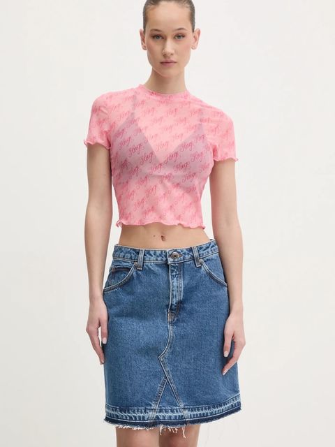 HUGO spódnica jeansowa