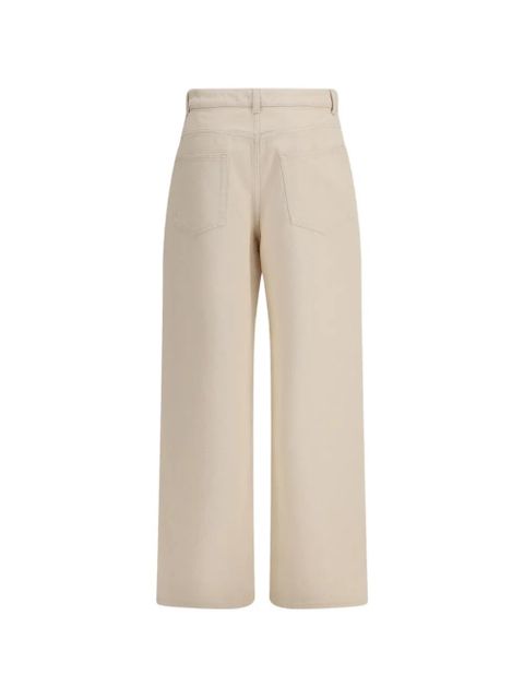 Róhe button-fastening jeans - Neutrals