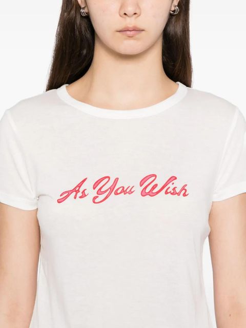 Reformation Max Slim T-shirt - White