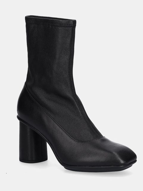 Ecco botki skórzane Sculpted Alba 65 Boot damskie kolor czarny na słupku 234813-51052 - zdjęcie produktu nr 1