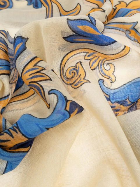 ETRO paisley-print scarf - Blue