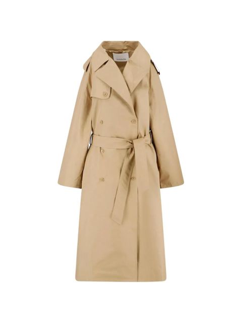 The Frankie Shop Riva double-breasted trench coat - Neutrals - zdjęcie produktu nr 1