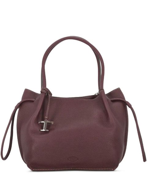 Tod's medium Buz leather shoulder bag - Brown - zdjęcie produktu nr 1
