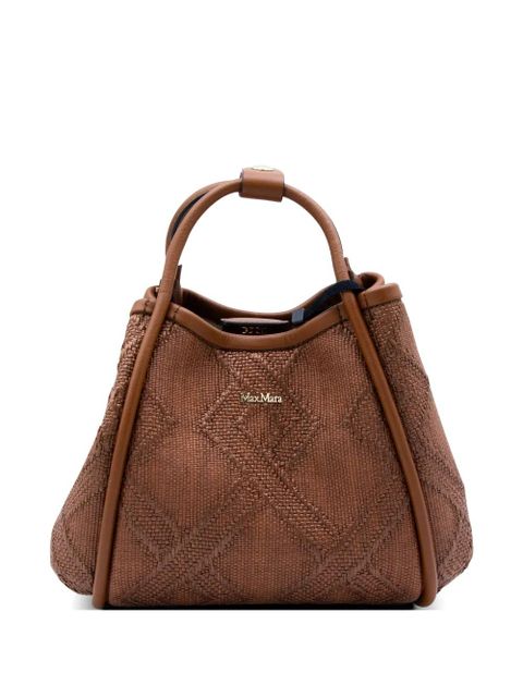 Max Mara logo-detail tote bag - Brown - zdjęcie produktu nr 1