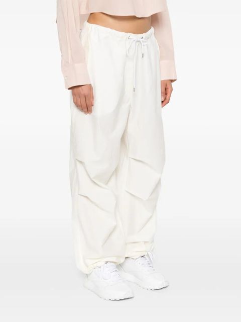 Acne Studios drawstring wide-leg trousers - White
