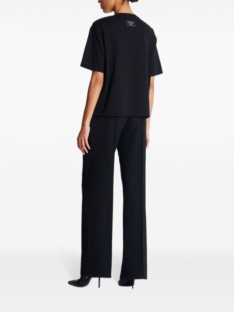 Balmain Kiss-print T-shirt - Black