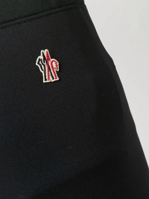 Moncler Grenoble light fleece leggings - Black