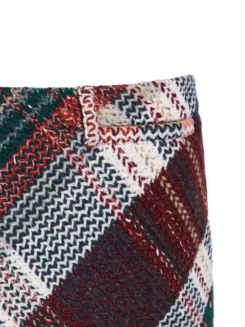 Missoni diagonal checked mini skirt - Red - zdjęcie produktu nr 2