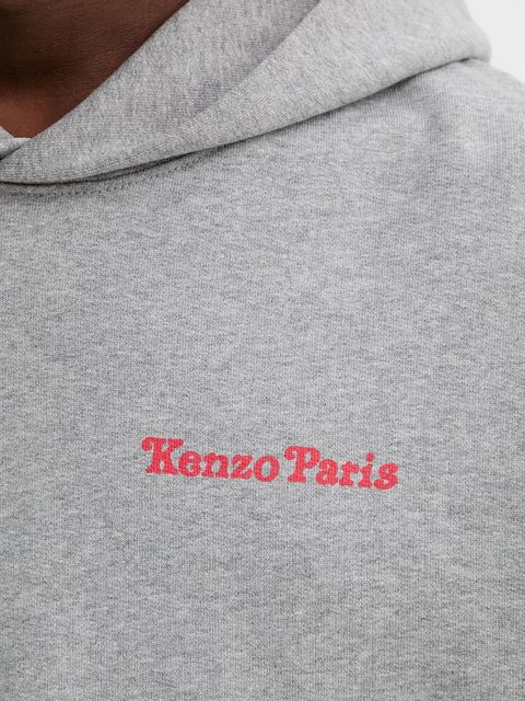 Kenzo bluza bawełniana x Verdy kolor szary z aplikacją FF58SW2404MF.94