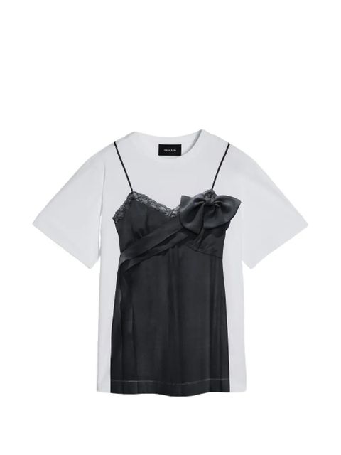 Simone Rocha top-print T-shirt - White - zdjęcie produktu nr 1