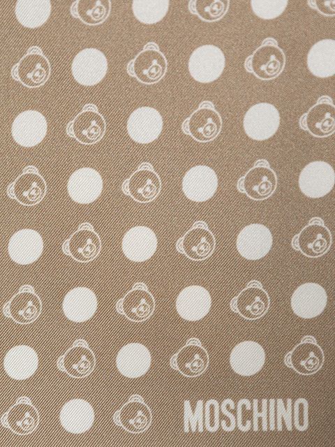 Moschino chusta jedwabna