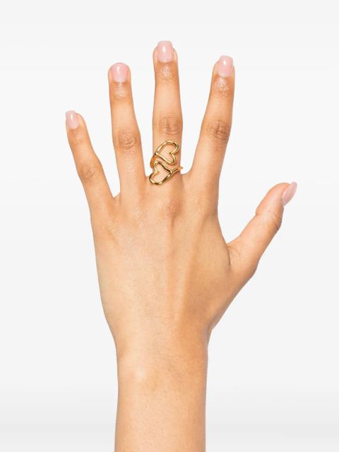 Maje double-heart ring - Gold - zdjęcie produktu nr 2