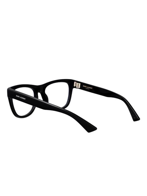 Saint Laurent Eyewear rectangle-frame glasses - Black