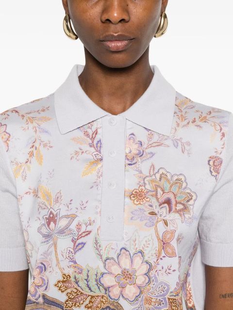 ZIMMERMANN Luna floral print jersey - Purple