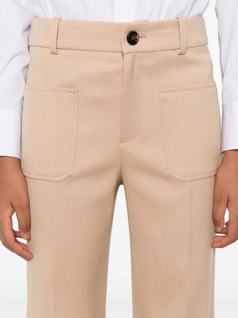 Chloé cropped trousers - Brown