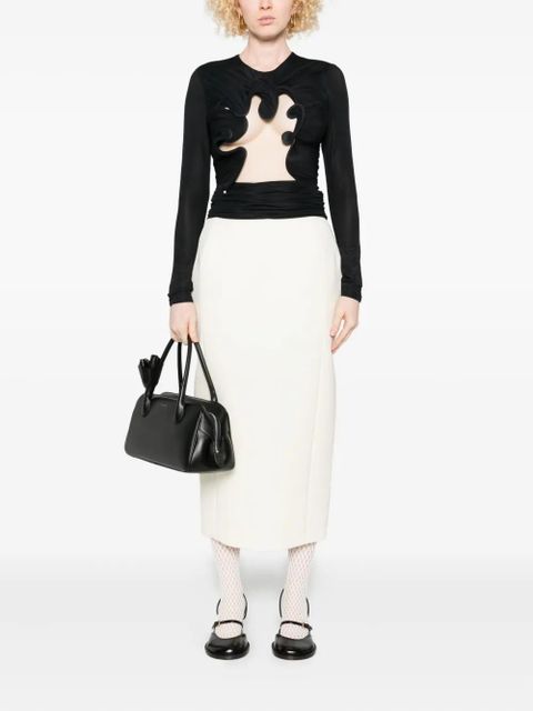 Christopher Esber Hollow Venus blouse - Black - zdjęcie produktu nr 2